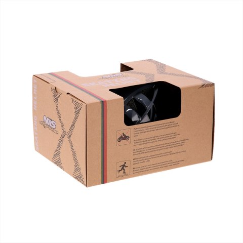 MTW08 CZARNY ROZM. XS (48-52CM) KASK DZIECIĘCY NILS EXTREME