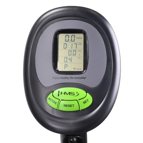 R9259 PLUS POZIOMY ROWER STACJONARNY MAGNETYCZNY HMS (9 KG) czarno-zielony R9259 PLUS POZIOMY ROWER STACJONARNY MAGNETYCZNY HMS (9 KG) czarno-zielony
