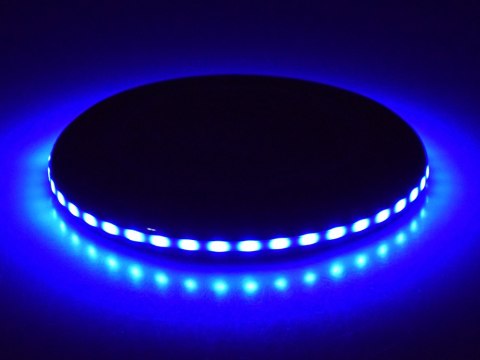 Latający Świecący led DYSK ufo 23cm do rzucania zabawy ZA4957