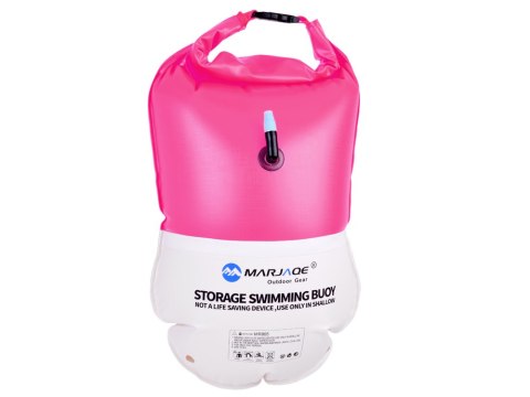 Dmuchana Bojka Asekuracyjna do Pływania Suchy Dry Bag torba 10L SP0827