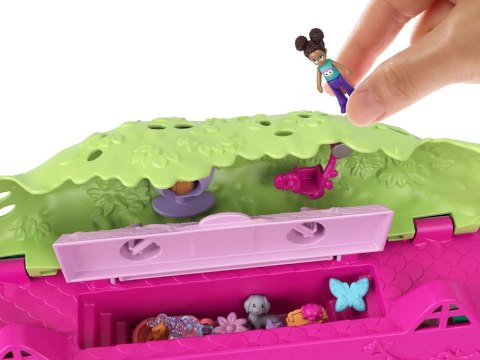 Mattel Polly Pocket Uroczy Domek na drzewie + laleczki zwierzątka ZA5529