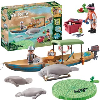 Klocki Playmobil 71010 Wycieczka łodzią -Wiltopia. Zestaw 71 elem. ZA5997