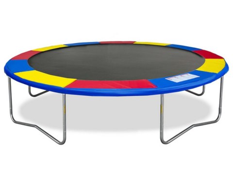 Osłona sprężyn do trampoliny 10 ft miekka mata zabezpieczająca 305-312 cm kolorowa Osłona sprężyn do trampoliny 10 ft miekka mata zabezpieczająca 305-312 cm kolorowa