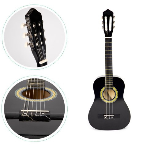Gitara dla dzieci duża drewniana 6 strun ECOTOYS Gitara dla dzieci duża drewniana 6 strun ECOTOYS