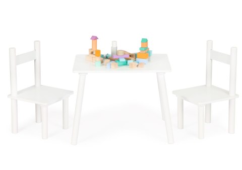Stół stolik +2 krzesła meble dla dzieci komplet ECOTOYS Stół stolik +2 krzesła meble dla dzieci komplet ECOTOYS